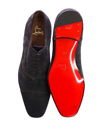 050 louboutin gray suede - $1,050,
